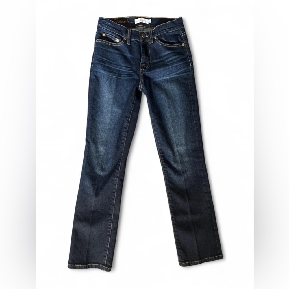 Tory Burch Dark Blue Straight Leg Jeans